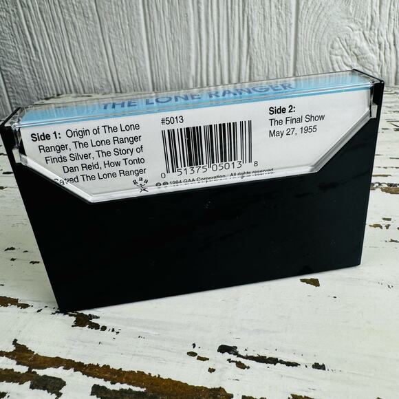 The Lone Ranger Radio Classics Original Broadcasts Cassette Tape Final Show 1955 - Picture 6 of 6